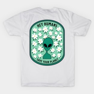 Earth Day Alien T-Shirt